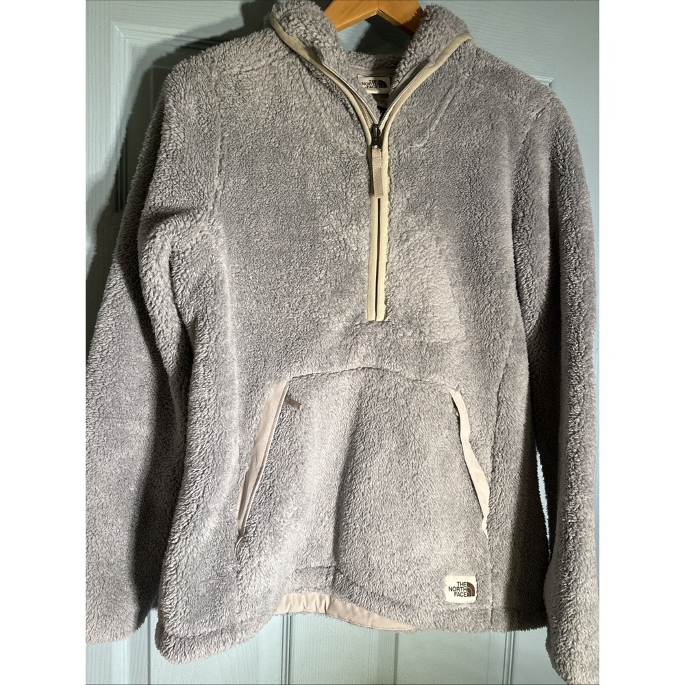 THE NORTH FACE Women Medium Campshire Sherpa Fleece‎ Pull Over Hoodie 2.0.